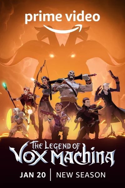 مسلسل The Legend of Vox Machina الموسم الثاني